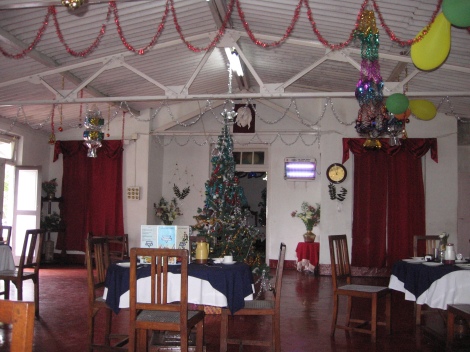 The restaurant of YWCA Ooty, India